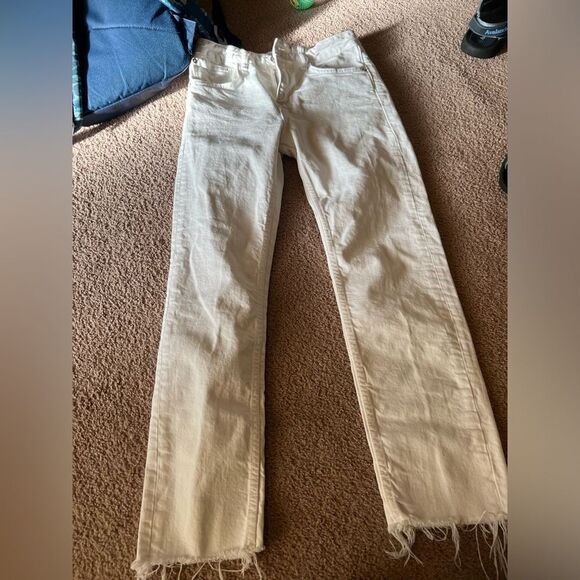 Zara white jeans 4 - Picture 1 of 6